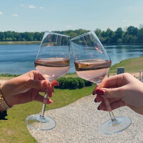 Wijnen | Rose | Uitzicht op het meer | Restaurant BØFF | Parkhotel Horst